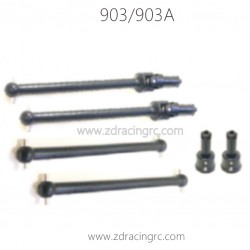 HBX 903 Vanguard Parts Front Universal Shafts Rear Drive Shafts  90107