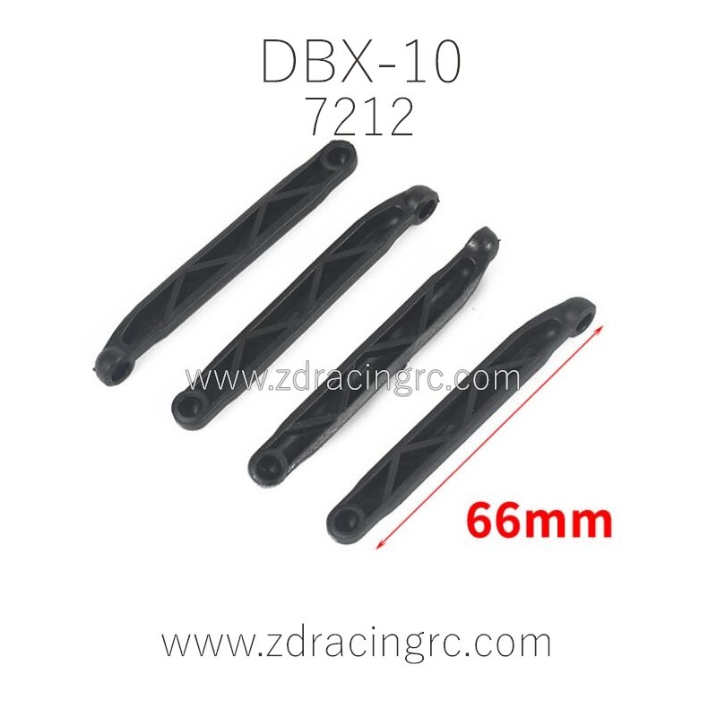 ZD RACING DBX 10 Parts Left and Right Steering Connect Rods 7212