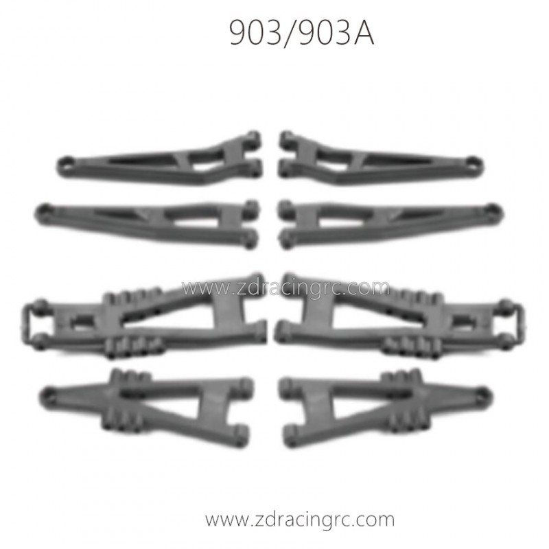 HBX 903 Vanguard 1/12 RC Truck Parts Suspension Arms 90113