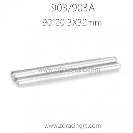 HBX 903 Vanguard Parts 3X32mm Steering Post Pins 90120