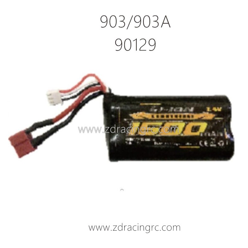 Haiboxing HBX 903 Vanguard Parts Li-ion Battery 7.4V 1500mAh 90129