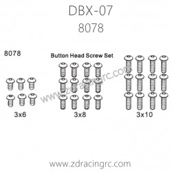 ZD RACING DBX-07 Parts 8078 Button Head Screws