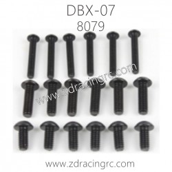 ZD RACING DBX-07 Parts 8079 Button Head Screw set