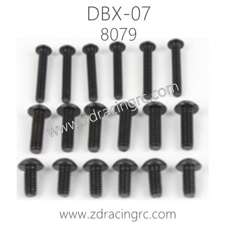 ZD RACING DBX-07 Parts 8079 Button Head Screw set ZD RACING DBX-07 Parts 8079 Button Head Screw set