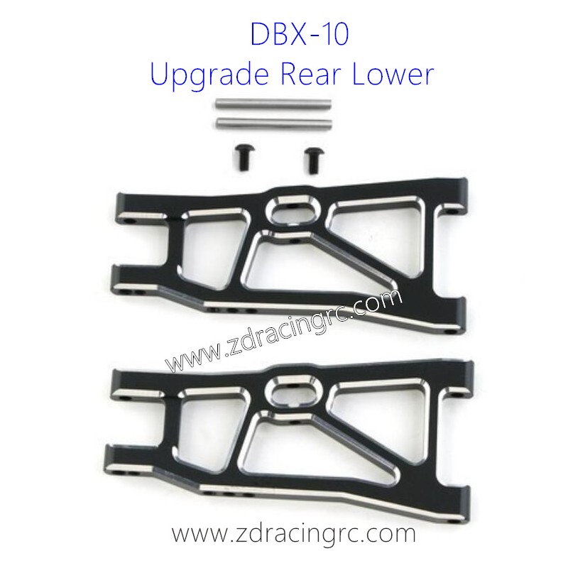 ZD RACING DBX 10 1/10 Upgrades Rear Lower Swing Arm Aluminum