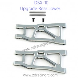 ZD RACING DBX 10 1/10 Upgrades Rear Lower Swing Arm Silver