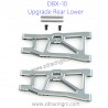 ZD RACING DBX 10 1/10 Upgrades Rear Lower Swing Arm Silver