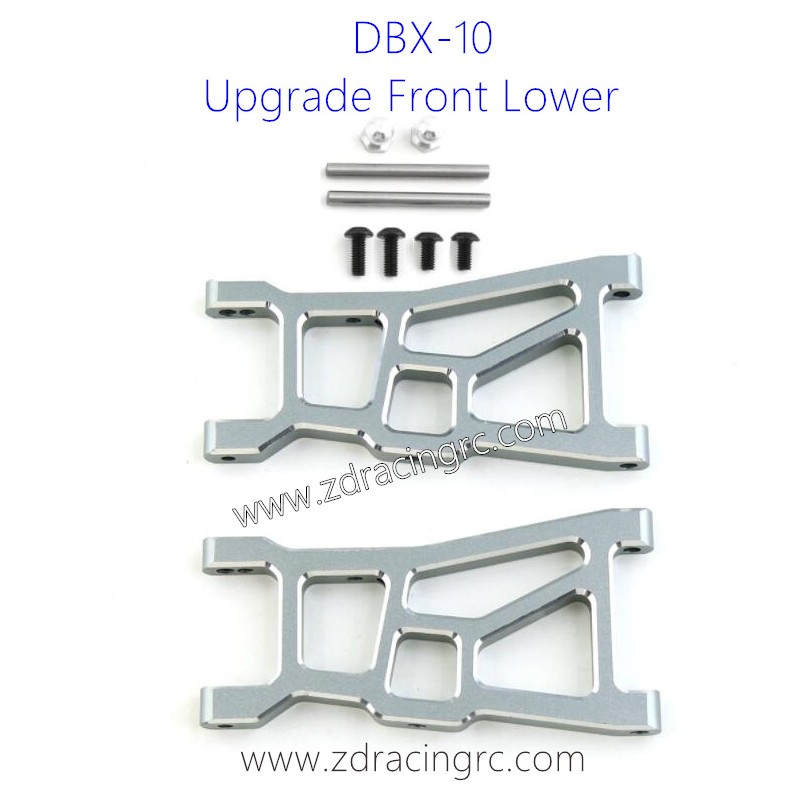 ZD RACING DBX 10 Upgrades Parts Front Lower Swing Arm Aluminum