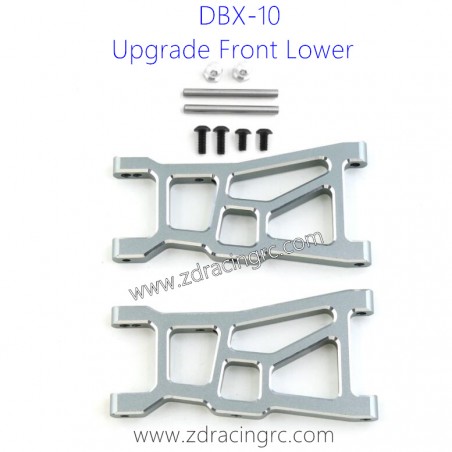ZD RACING DBX 10 Upgrades Parts Front Lower Swing Arm Aluminum