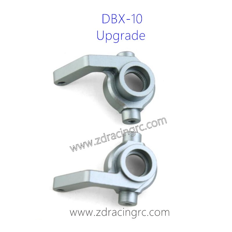 ZD RACING DBX 10 1/10 RC Car Upgrade Parts Front Steering Cups Silver