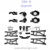 ZD RACING DBX 10 1/10 RC Car Upgrades Parts List Black
