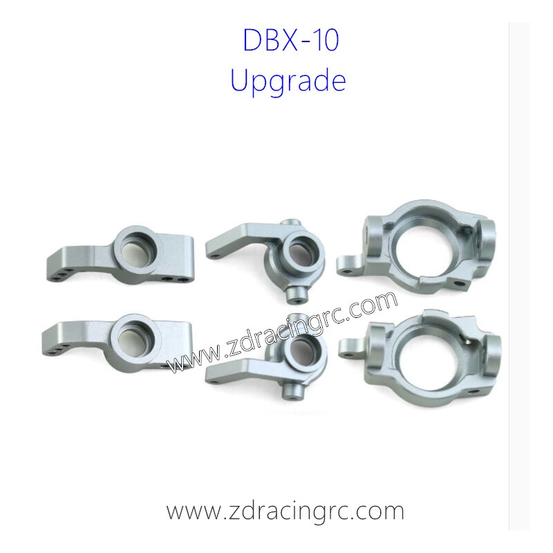 ZD RACING DBX 10 RC Car Upgrade Parts List Front Cup Set Silver