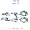 ZD RACING DBX 10 RC Car Upgrade Parts List Front Cup Set Silver