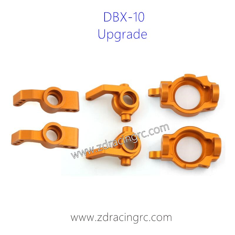 ZD RACING DBX 10 RC Car Upgrade Parts List Front Cup Set Metal