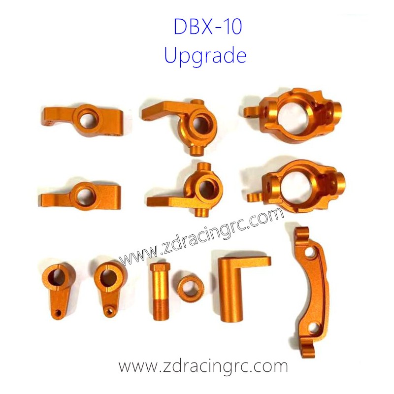 ZD RACING DBX 10 RC Car Upgrade Parts List Front Cup Set Metal