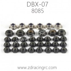 ZD RACING DBX-07 Parts 8085 Hex nuts M3 Hex Nut 24pcs