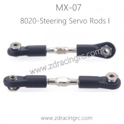 ZD RACING MX07 RC Monster Truck Parts 8020 Steering Servo Rods I