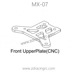 ZD RACING MX07 1/7 RC Car Parts 8545 Front Upper Plate CNC