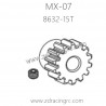 ZD RACING MX07 Parts Motor Gear 15T 8632