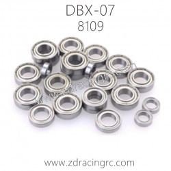ZD RACING DBX-07 Parts 8109 Complete Bearings set for Truck