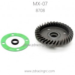 ZD RACING MX07 Parts 8708 43T F and R Ring Gear CNC