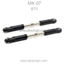 ZD RACING MX07 RC Truck Parts 8711 Front and Rear Upper Tie Rods