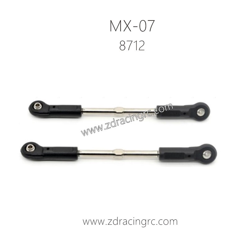 ZD RACING MX07 RC Car Parts 8712 Front Steering Connect Rods