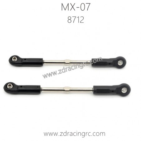 ZD RACING MX07 RC Car Parts 8712 Front Steering Connect Rods