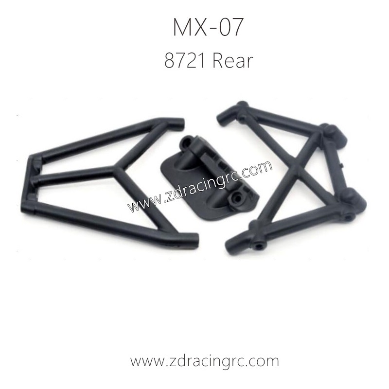 ZD RACING MX07 Parts 8721 Rear Bumper Bracket