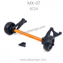 ZD RACING MX07 1/7 RC Car Parts 8724 Look up wheel group