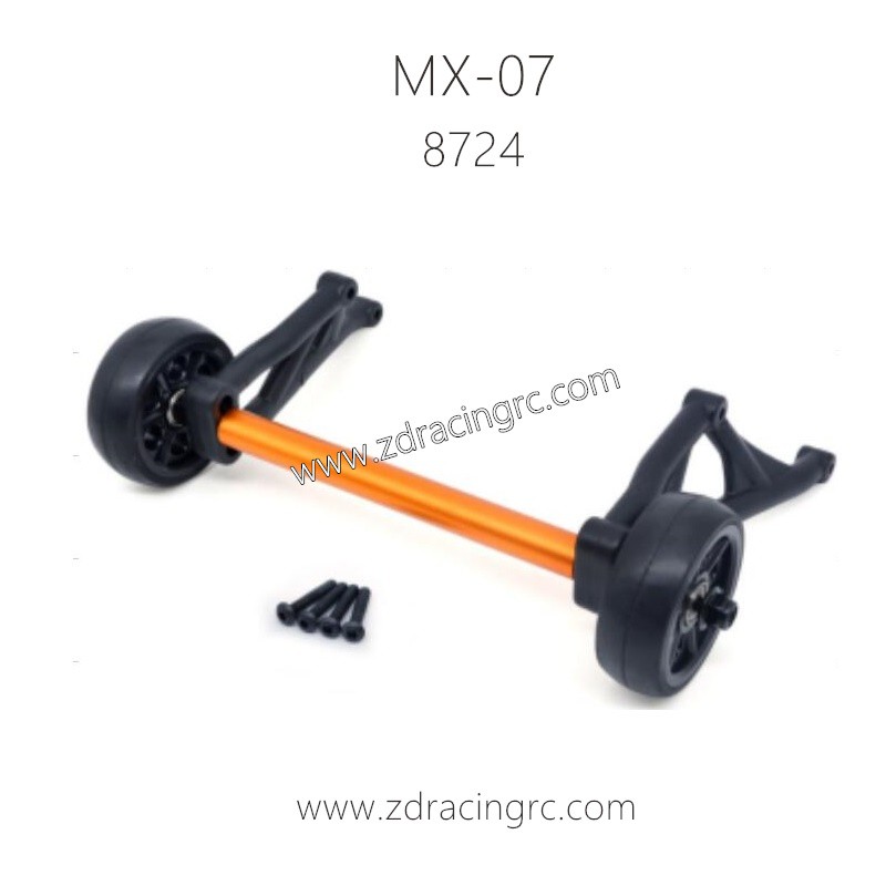 ZD RACING MX07 1/7 RC Car Parts 8724 Look up wheel group