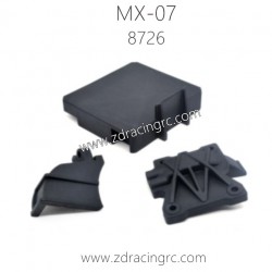 ZD RACING MX07 1/7 RC Car Parts 8726 Motor gear Cover