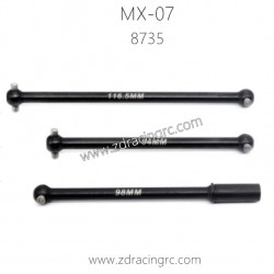 ZD RACING MX07 RC Car Parts 8735 Center Drive Shaft