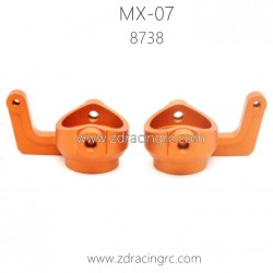 ZD RACING MX07 RC Car Parts 8738 Steering Cups CNC