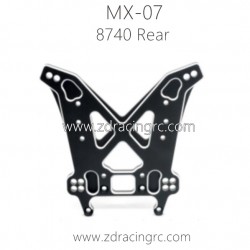 ZD RACING MX07 Parts 8740 Rear Shock Tower CNC