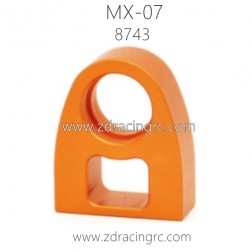 ZD RACING MX07 Parts 8743 Center Drive Shaft Bearing Seat