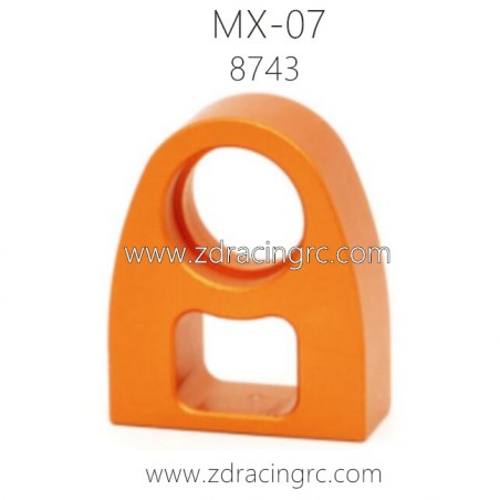 ZD RACING MX07 Parts 8743 Center Drive Shaft Bearing Seat