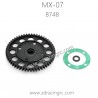 ZD RACING MX07 Parts 8748 Center Diff Spur Gear 55T