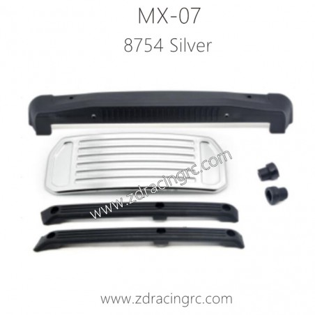 ZD RACING MX07 RC Truck Parts 8754 Protect The Rack Accessories Silver