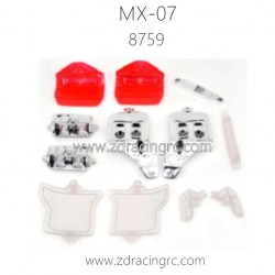 ZD RACING MX07 RC Truck Parts 8759 Light holder Set