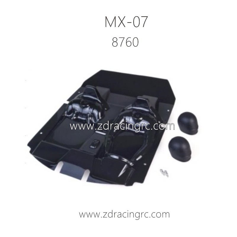 ZD RACING MX07 RC Truck Parts 8760 Cockpit