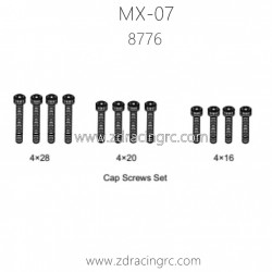 ZD RACING MX07 RC Car Parts 8776 Cap Screws Set