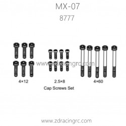 ZD RACING MX07 RC Car Parts 8777 Cap Screws Set