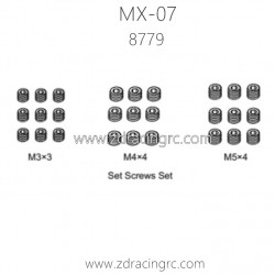 ZD RACING MX07 RC Car Parts 8779 Screw Set