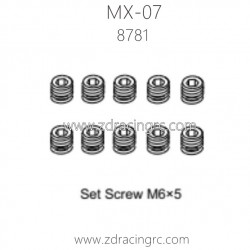 ZD RACING MX07 RC Car Parts 8781 Screw M6X5