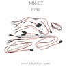 ZD RACING MX07 RC Car Parts 8786 Tail Lights