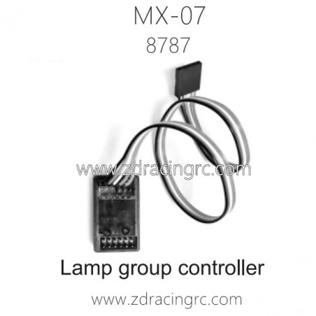 ZD RACING MX07 RC Car Parts 8787 Lamp group controller ZD RACING MX07 RC Car Parts 8787 Lamp group controller