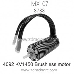 ZD RACING MX07 RC Car Parts 8788 4092 KV1450 Brushless Motor
