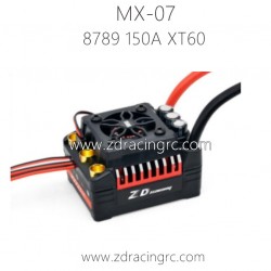 ZD RACING MX07 RC Car Parts 8789 150A Brushless ESC XT60