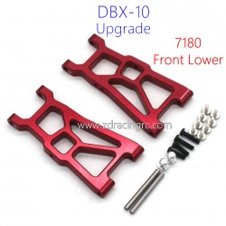 ZD RACING DBX 10 1/10 RC Truck Upgrade 7180 Front Lower Swing Arm Red